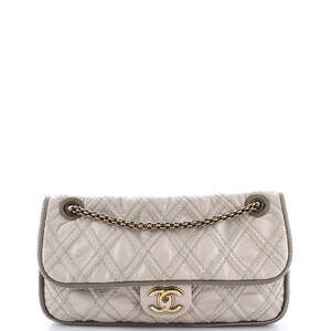 Chanel Medium Triptych Flap Bag Quilted Calfskin